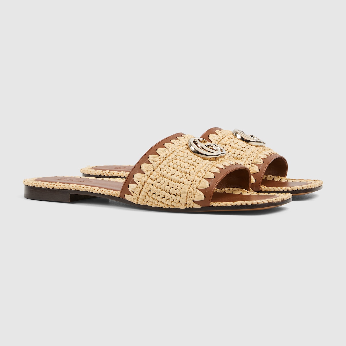 Gucci Women’s slide sandal with Double G - Image 6